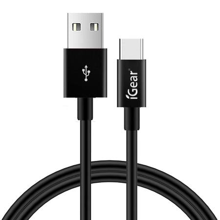 iGear - USB TO USB-C CABLE – 1M – BLACK IG1874 iGear - USB TO USB-C CABLE – 1M – BLACK IG1874